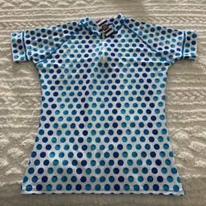 Lime Ricki Swim Top/Rash Guard